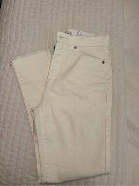 LOFT White Skinny Jeans